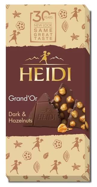 Gama de Ciocolată Heidi Dark 80g