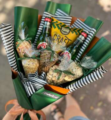 Buchet cu Bere Becks si Gustari la Bere